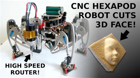 Hexapod Robot CNC Router 